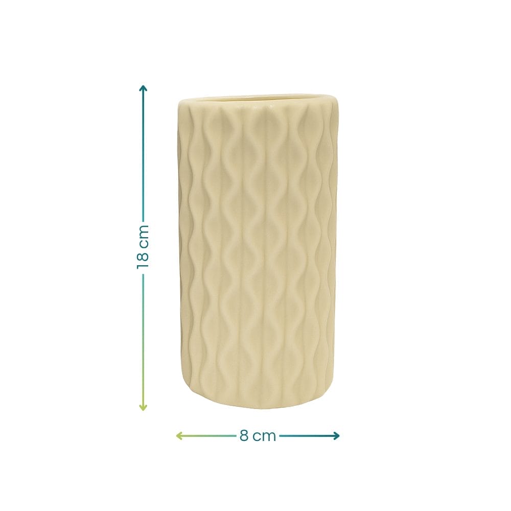 Umidificatore a onde in ceramica con misure 18x8 cm per termosifoni