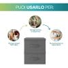 Set contenitori Oxford per armadio, dispensa e lavanderia