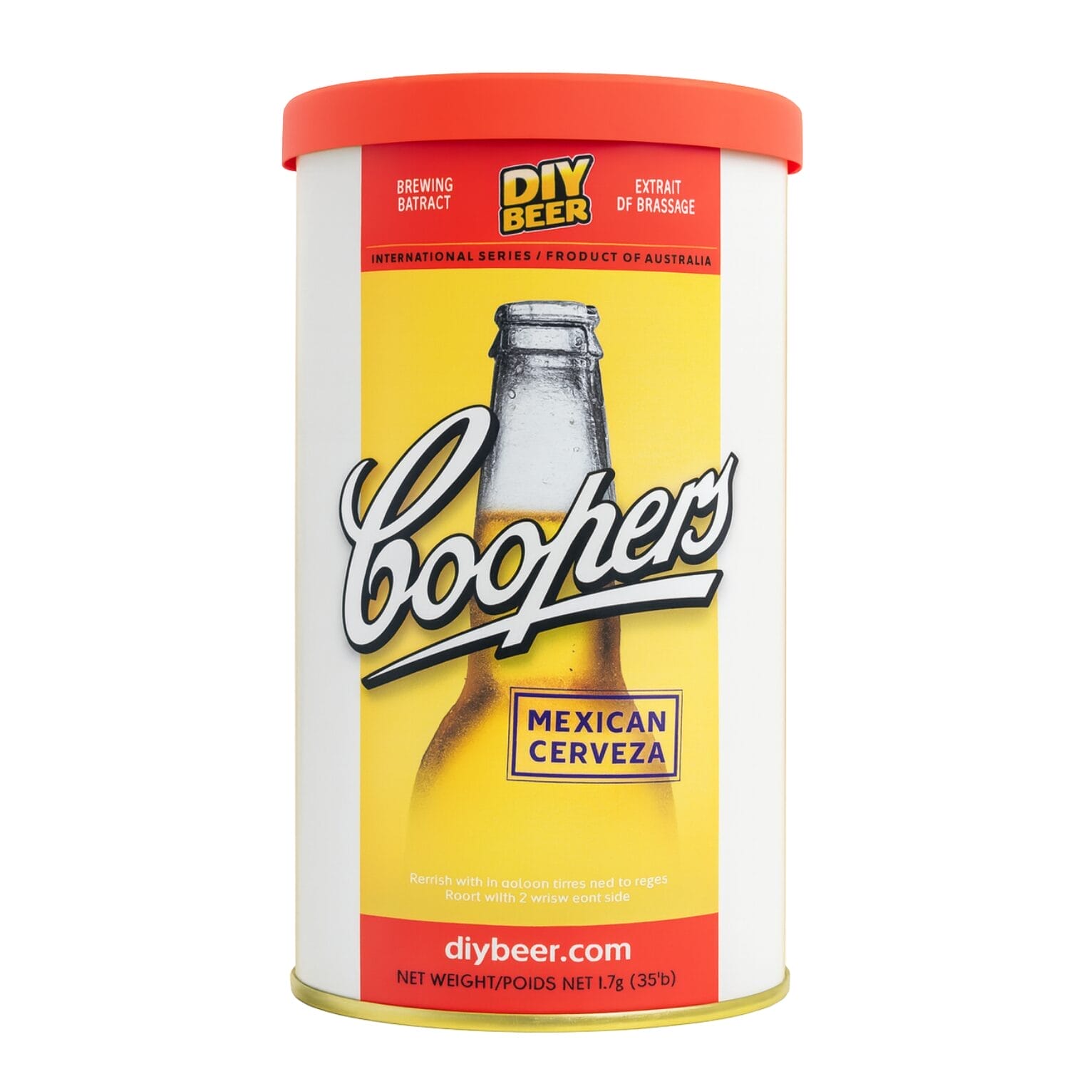 Malto Coopers Mexican Cerveza 1,7 kg per birra chiara artigianale DIY Beer Australia