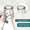 21-bottiglia-1l-spessore Dettaglio spessore vetro bottiglia 0,6 cm resistente agli shock termici