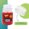 27-candela-mela-speziata-tappo Candela mela speziata con tappo ermetico salva fragranza