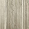 Dettaglio venature effetto legno porta a soffietto PVC rovere chiaro