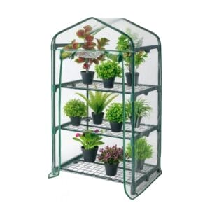 Mini serra da balcone a 3 ripiani 69x49x125cm