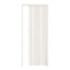 Porta a soffietto bianca pieghevole in pvc design salvaspazio per interni moderni