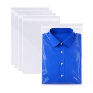 Sacchetti in cellophane trasparenti con aletta