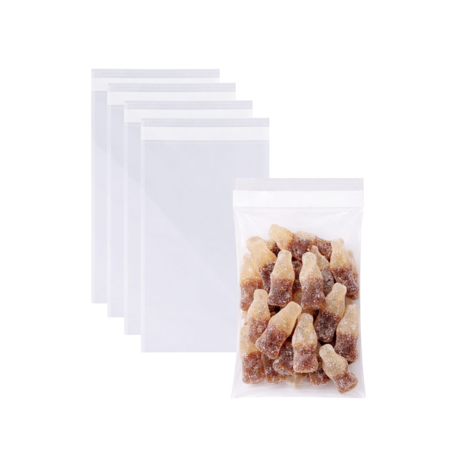 Bustine autoadesive con etichetta adesiva per chiusura rapida e sicura