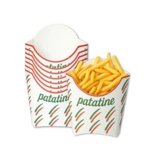 Porta Patatine fritte 8x13x10 cm