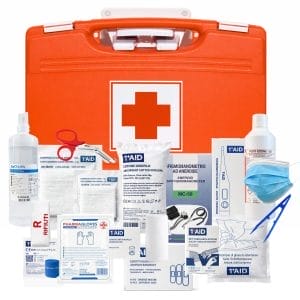 Valigetta medica rossa di primo soccorso ALLEGATO 1