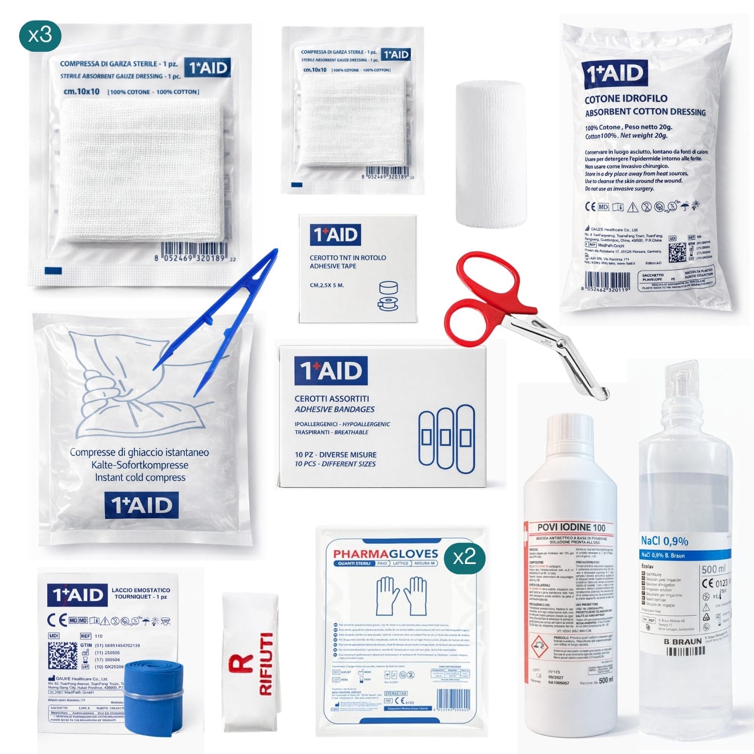 cassetta medica allegato 2 componenti