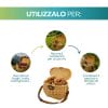 Cesto vimini multiuso per funghi pic-nic frutta castagne o attrezzi da pesca