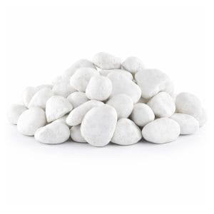 Sassi bianchi da giardino