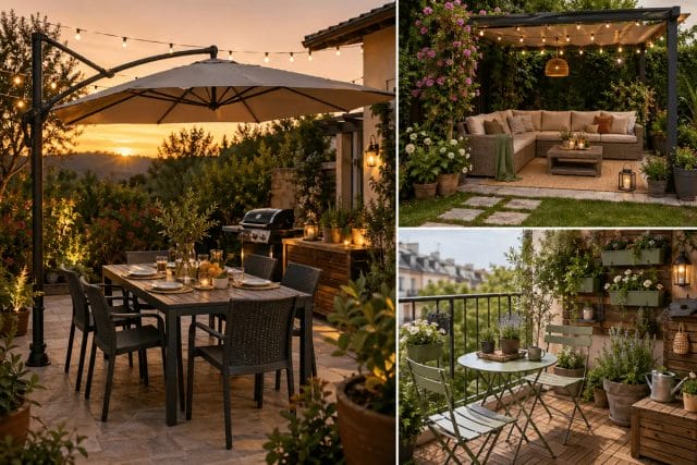 consigli e soluzioni per arredare terrazzi, balconi e giardini