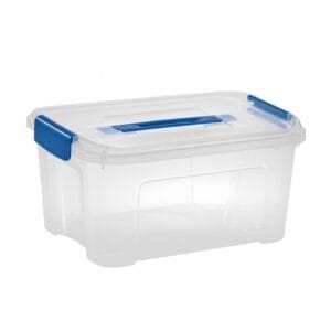 Contenitore di plastica trasparente 38,9×27,7×19,5 cm