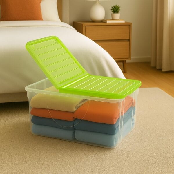 Bizzotto Copertura Per Scaffale - Nylon Trasparente - 103x43x185 Cm - Foto 4