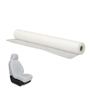 Coprisedile auto universali monouso 135x80cm – Rotolo da 150 Strappi