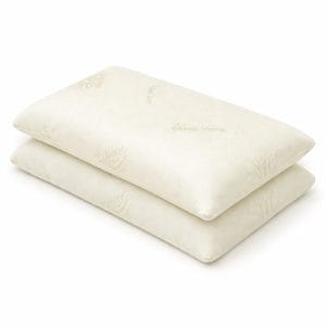 Cuscino DOPPIA ONDA in Memory Foam 65x40x9/11 cm