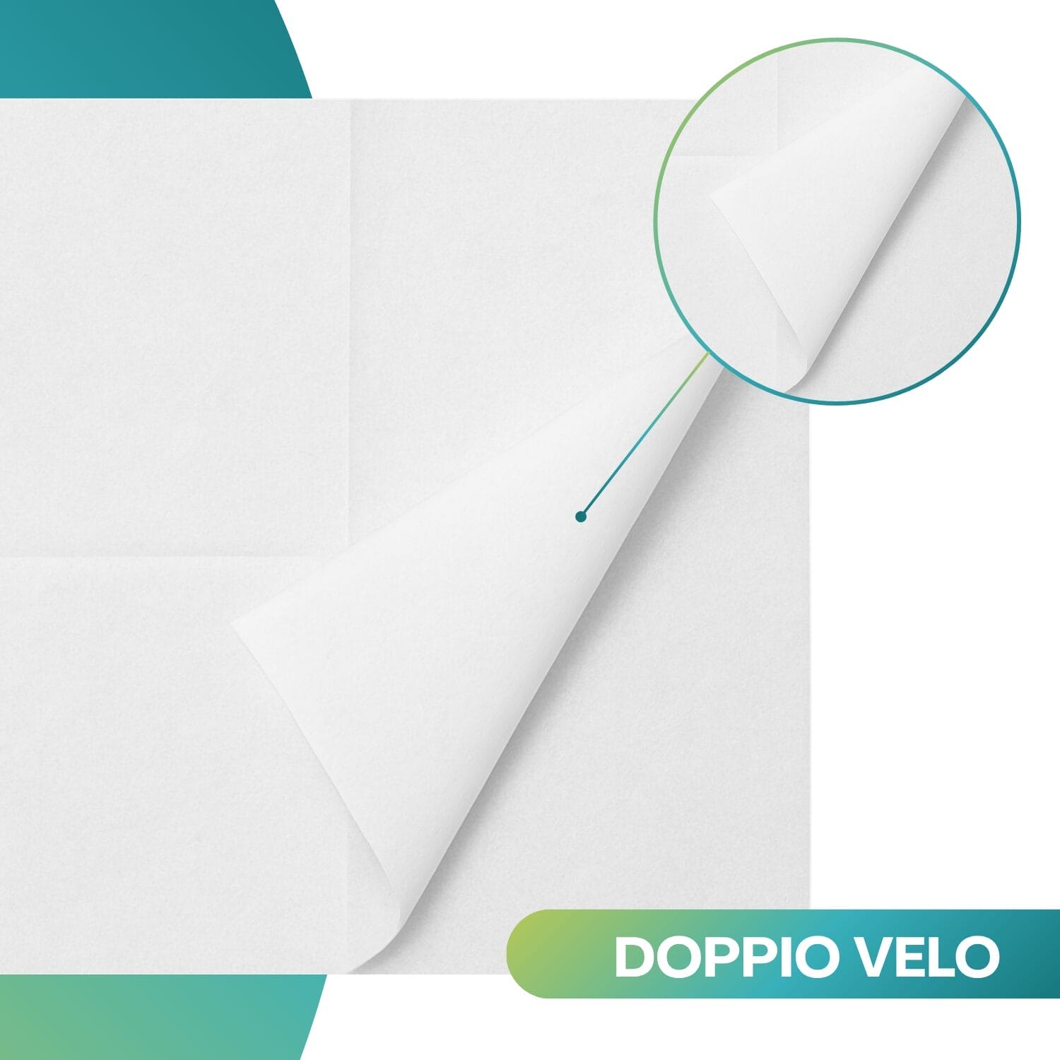 doppiovelo-bulky Confezione tovaglioli BulkySoft 38x38 cm doppio velo di carta pura cellulosa