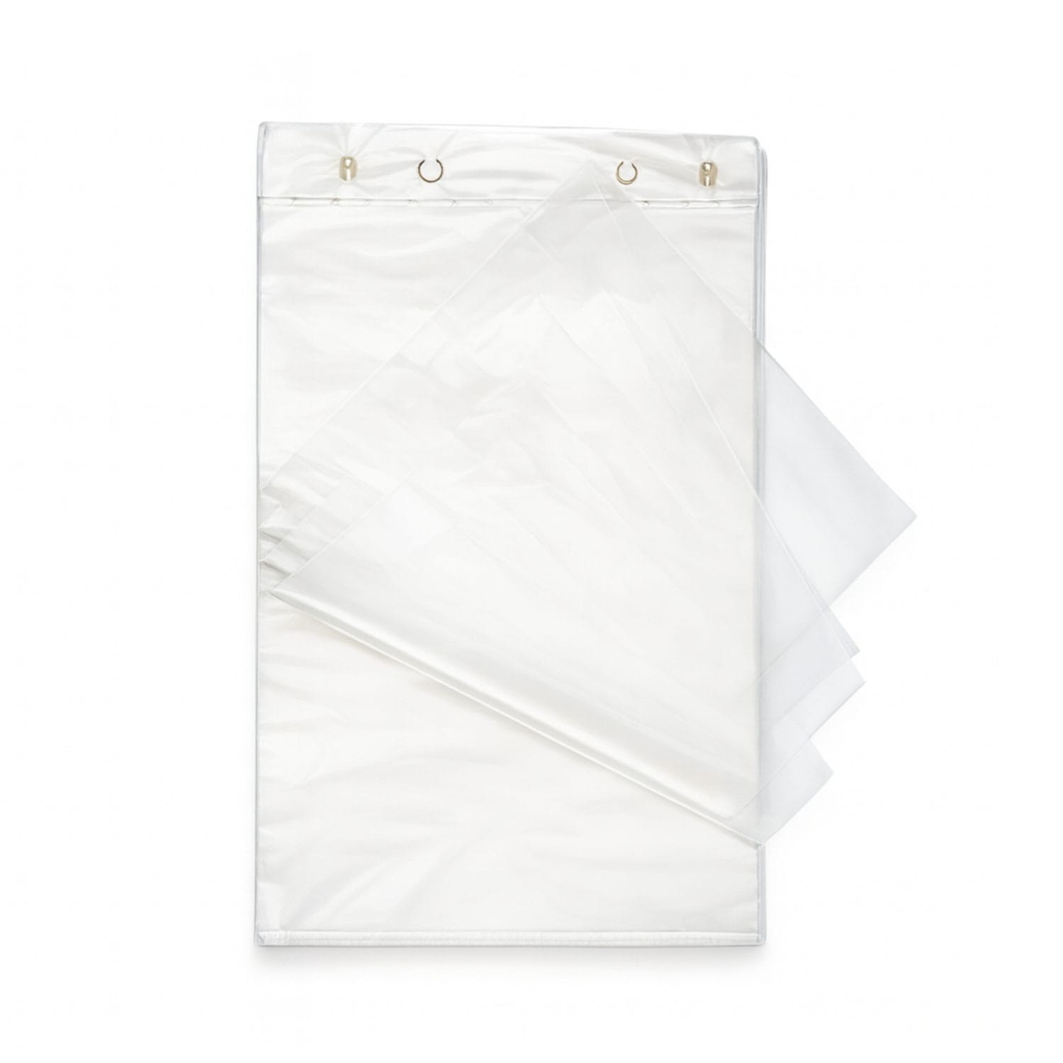 fogli a strappo principale Fogli a strappo alimentari trasparenti appesi con anelli metallici