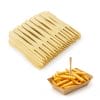 forchettine in legno a due punte principale Forchettine in legno a due punte biodegradabili per finger food