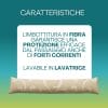 paraspifferi damascato beige caratteristiche Paraspiffero damascato imbottito in fibra lavabile in lavatrice