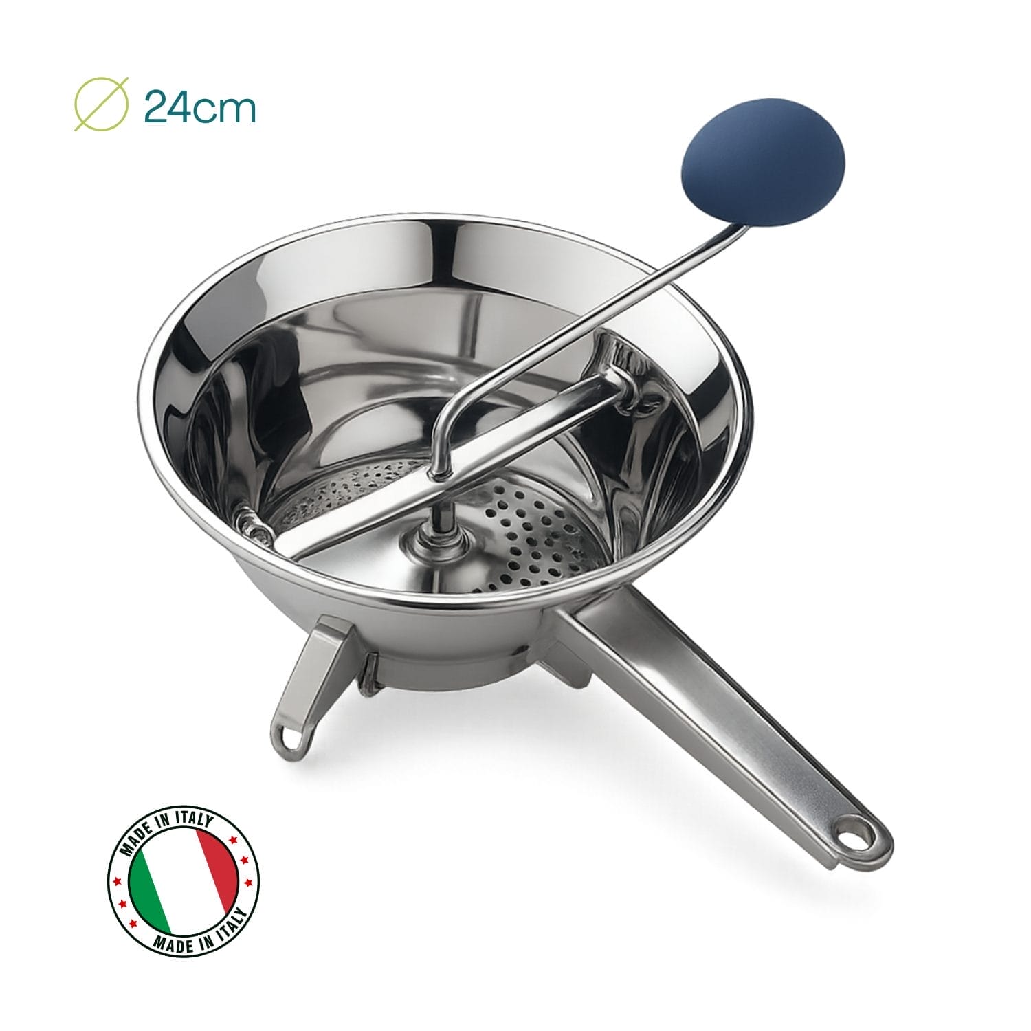 Passaverdure in acciaio diametro 24 cm