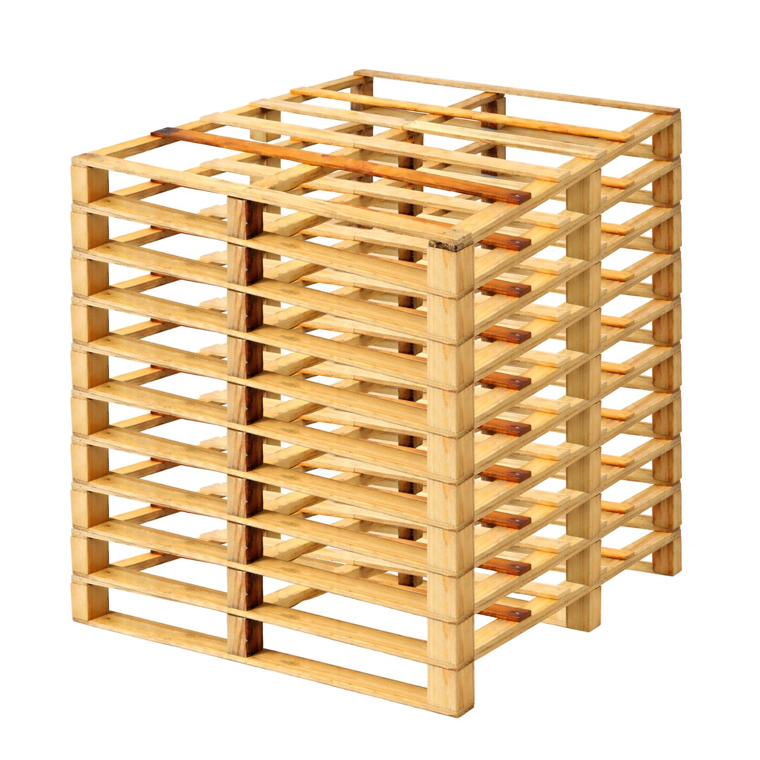 pedane in legno principale Pedane in legno impilate per stoccaggio e logistica industriale