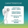 phon da parete caratteristiche Phon da parete certificato ROHS 220-240V con velocità aria 15 m/s