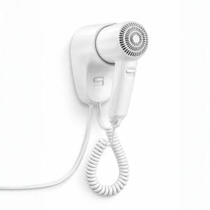 Asciugacapelli da parete da 1300W con 2 Velocità