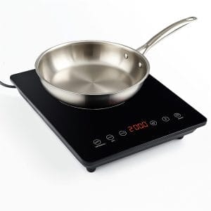 Piastra elettrica singola a induzione 2000 Watt