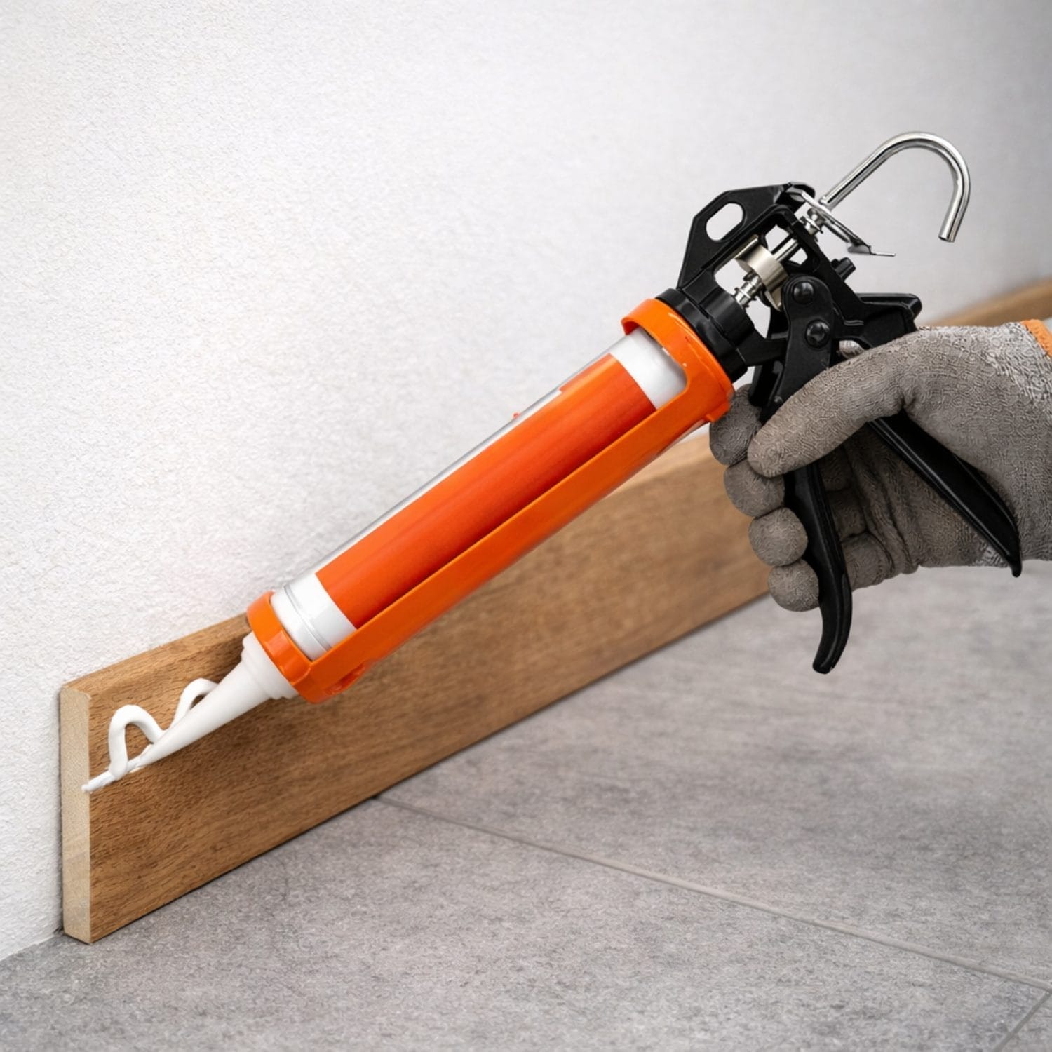 Pistola per silicone manuale per cartucce 310 ml, pistola sigillante per edilizia