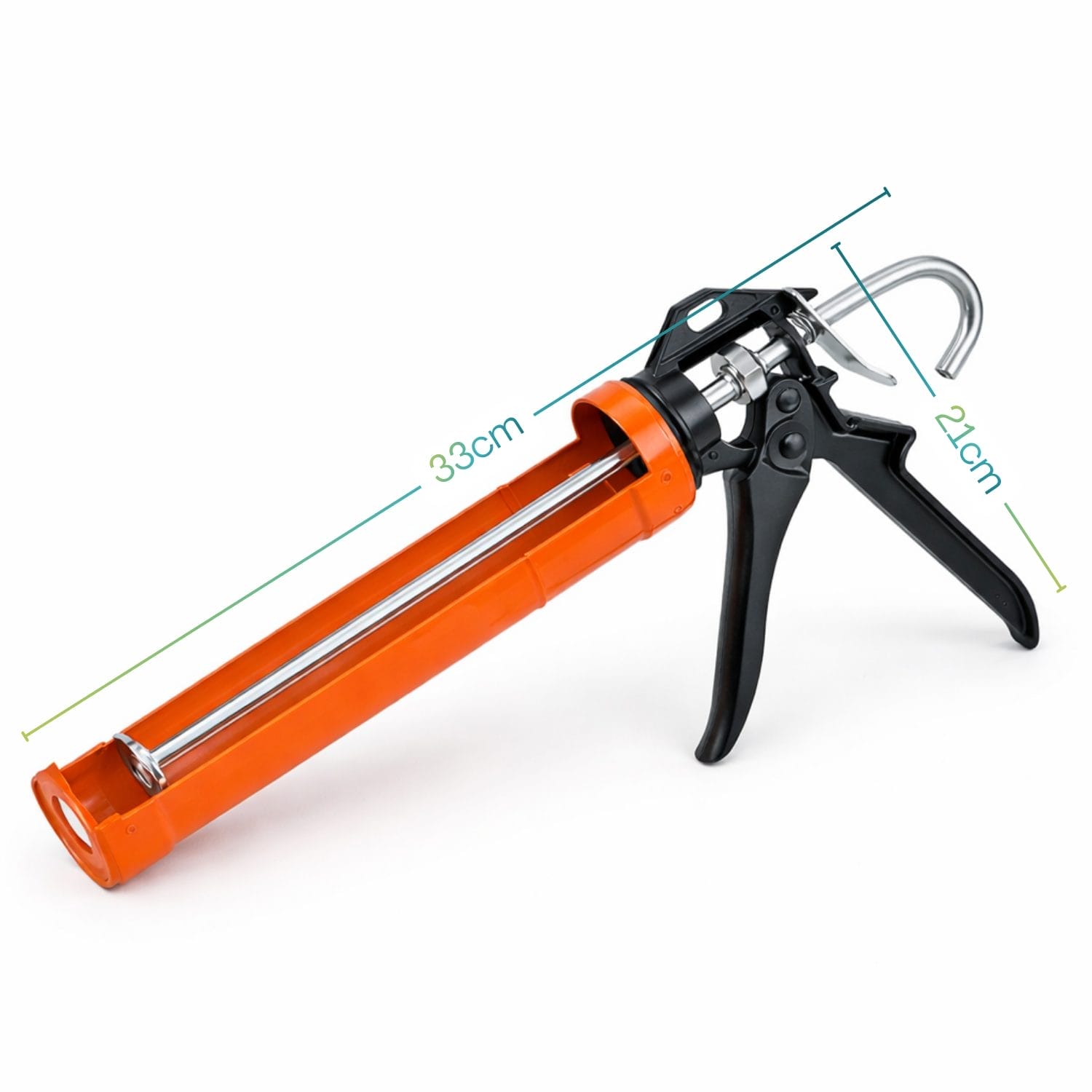 Pistola per cartucce sigillante 310 ml con dimensioni 33 cm, utensile fai da te