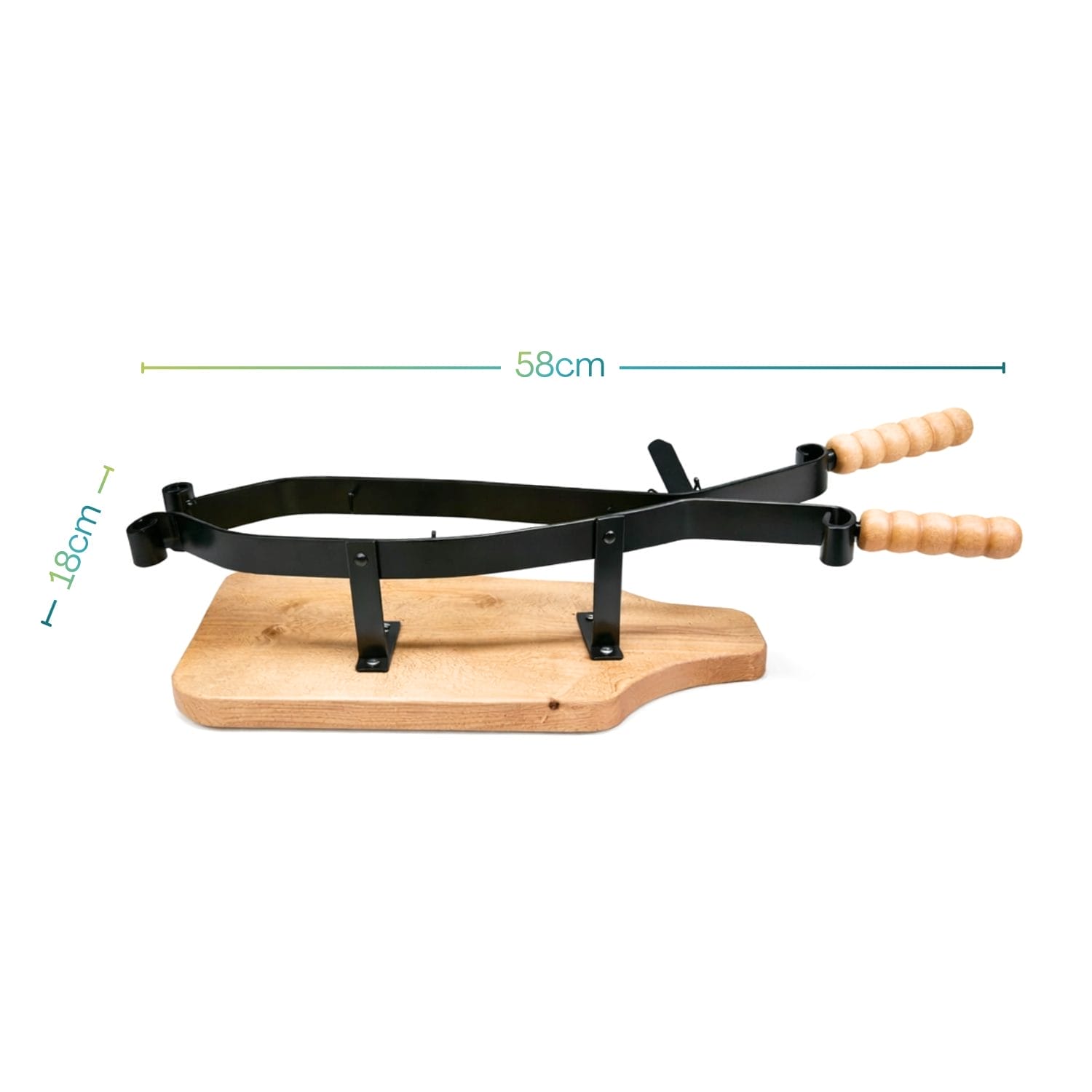 Portaprosciutto dimensioni 58x18 cm