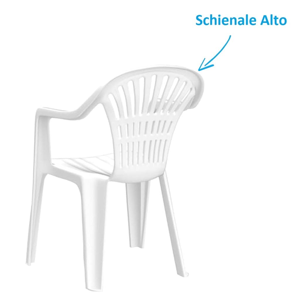 schienale sedia plastica