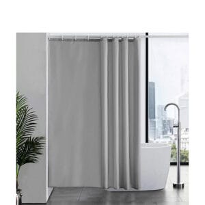 Tenda da doccia GRIGIA – Tenda antimuffa 180×200 cm