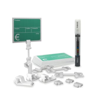 25 Cartellini segnaprezzi – KIT Completo Ortofrutta