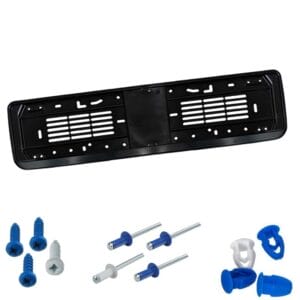 Portatarga Auto Italia Europa per Posteriore 53×13,5 cm