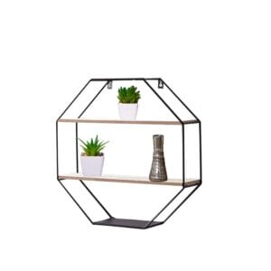 Mensola da Parete Ottagonale