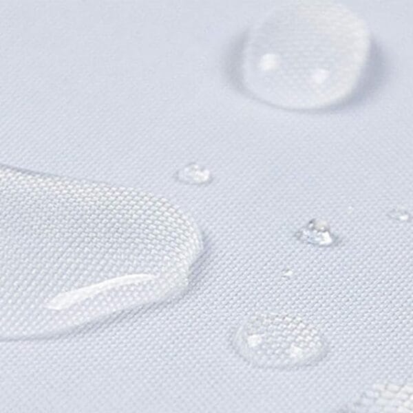 Tenda Con Occhielli E Anelli Inclusi Pameil Tenda Da Doccia, Bianca, In Tessuto Di Poliestere, Resistente Alla Muffa, Impermeabile, Lavabile, Con Anello Per Tenda Da Doccia (colore Bianco, Altezza 200 X Larghezza