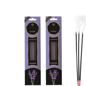 Set 40 Bastoncini di incenso profumato Lavanda