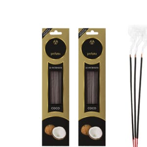 Set 40 Bastoncini di incenso profumato Cocco