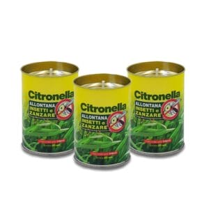 30 Candele anti zanzare in barattolo