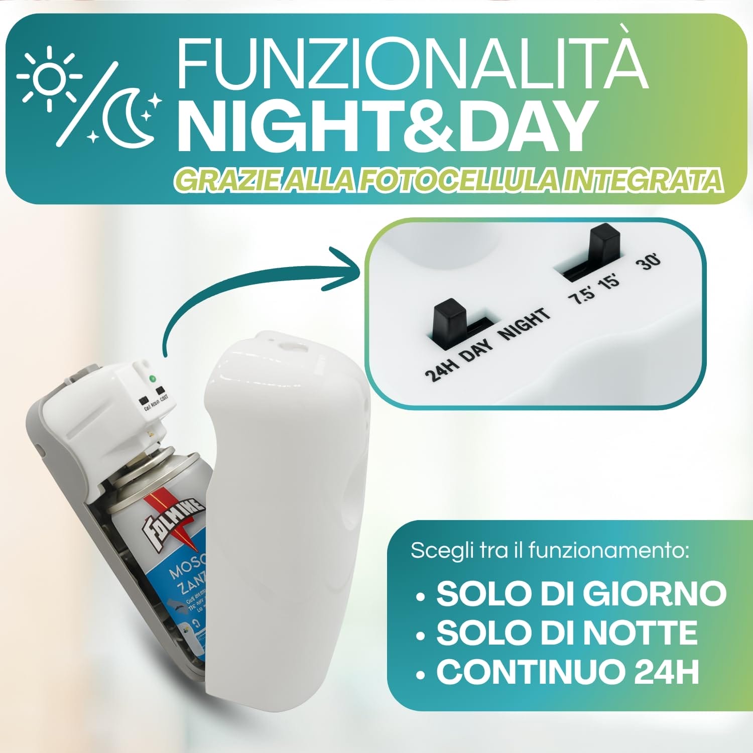 funzionalità - erogatore