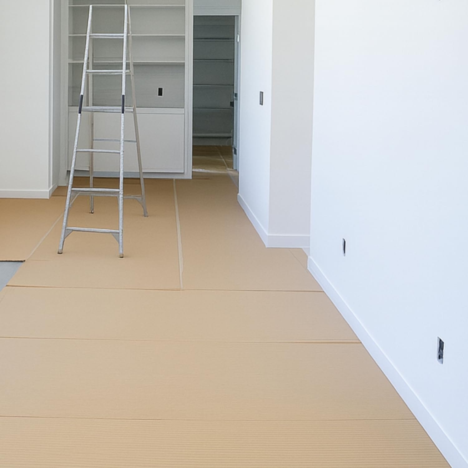 Cartone ondulato a rotolo 46 m per coprire pavimenti durante ristrutturazioni