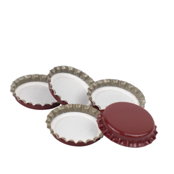 Capsulatrice Manuale Virsus Per Tappi A Corona 26mm | Con 100 Tappi | In Acciaio Zincato | Per Vino E Birra - Foto 8