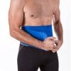 FASCIA-LOMBARE-BLU Fascia lombare Paluplus in neoprene blu con chiusura a velcro per supporto e sudorazione