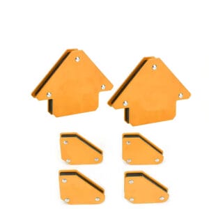 Set 6 squadre magnetiche saldatura