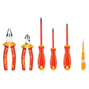 Set 6 Attrezzi isolati per elettricisti
