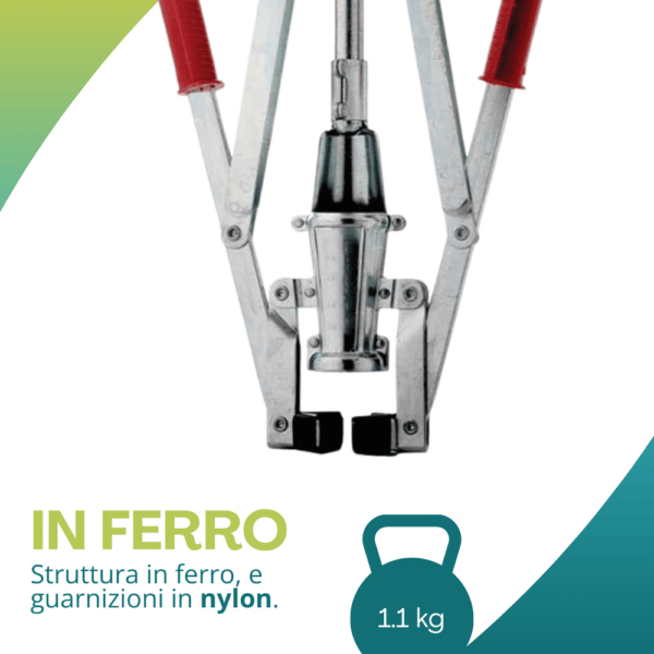 Tappatrice Manuale Per Tappi In Sughero DeDonato - Ganasce In Ottone, Robusta E Affidabile - Foto 3