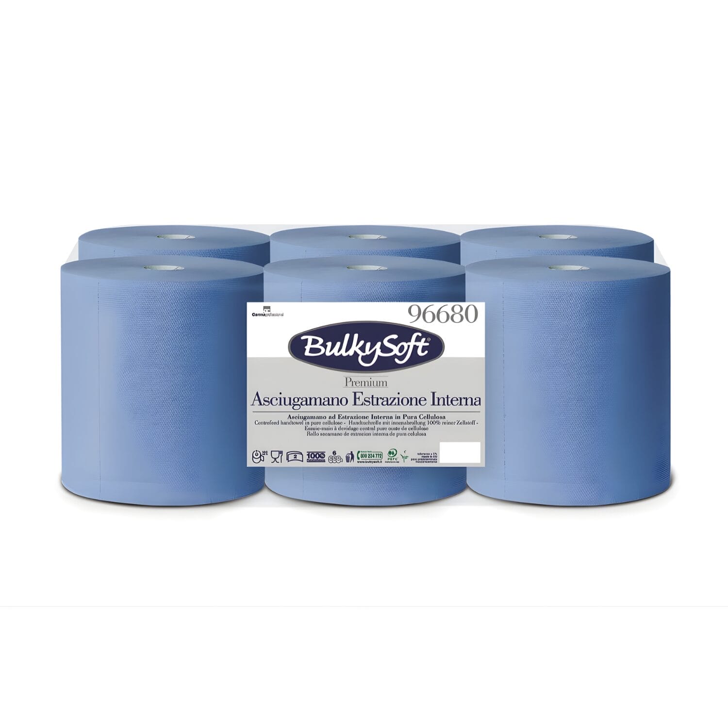rotoli-ad-estrazione-centrale-principale Rotoli asciugamani BulkySoft blu 2 veli in pura cellulosa estrazione centrale