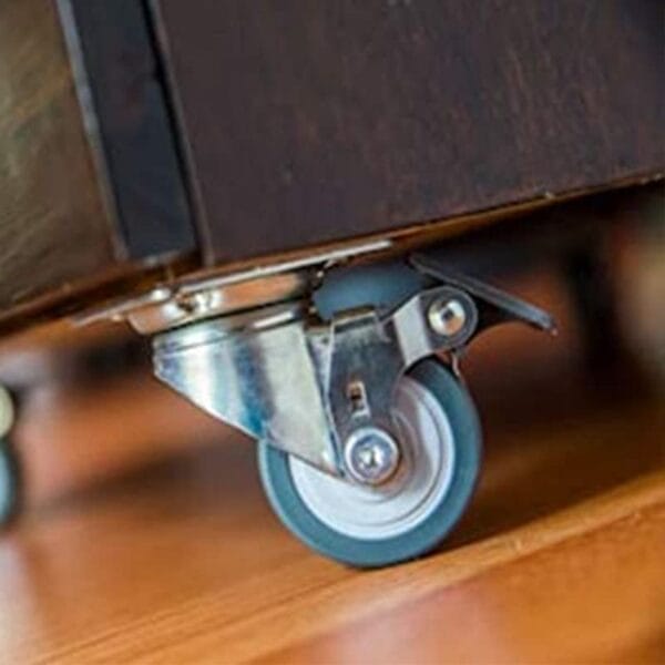 Ruote Da 50 Mm Con Freno, 4 Ruote Girevoli Per Mobili/trasporto